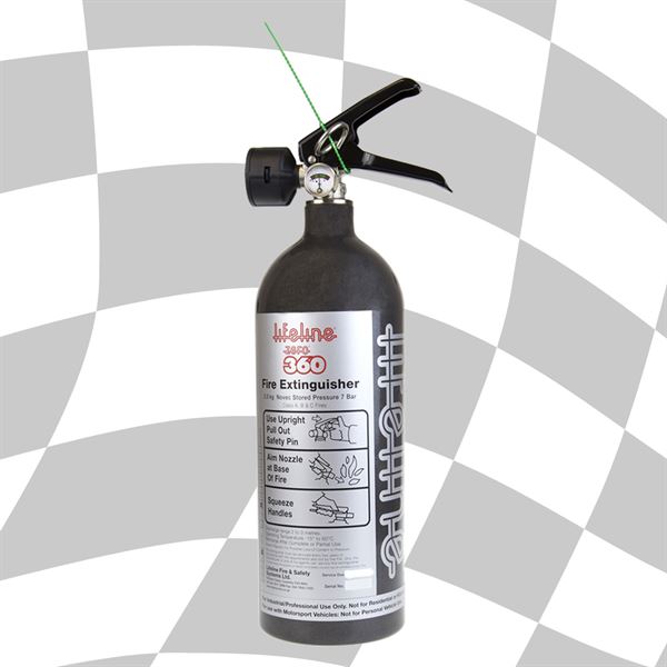 Zero 360 2.0kg Novec 1230 Hand Held - Grey